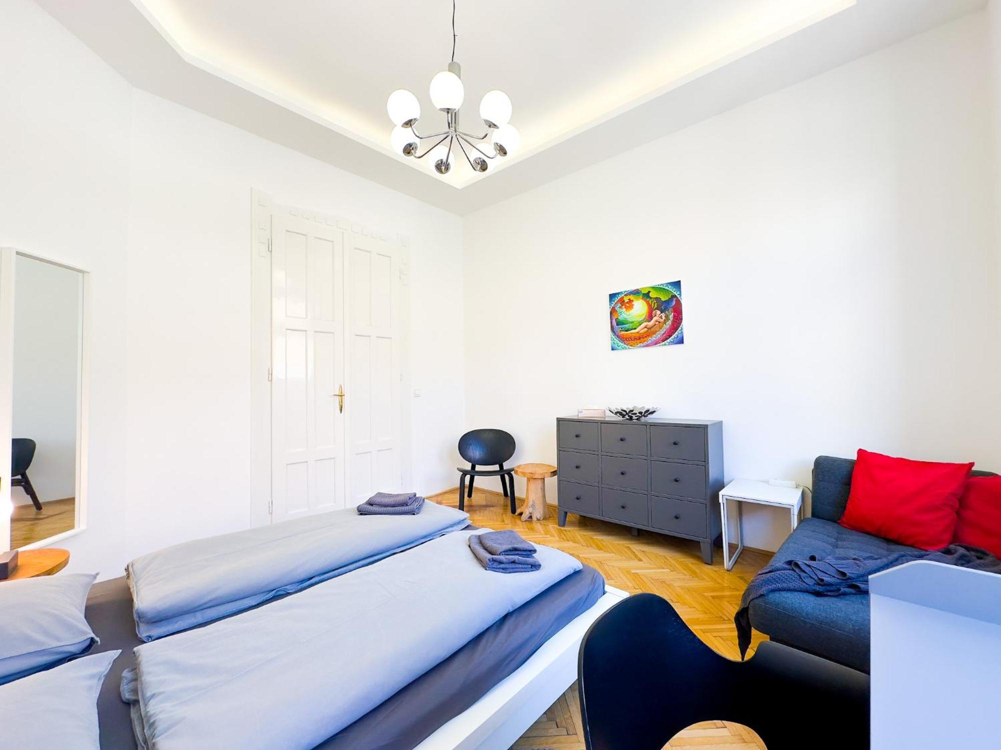 Spacious 4Br Oasis In Central Budapest - Bp Sky Luaran gambar